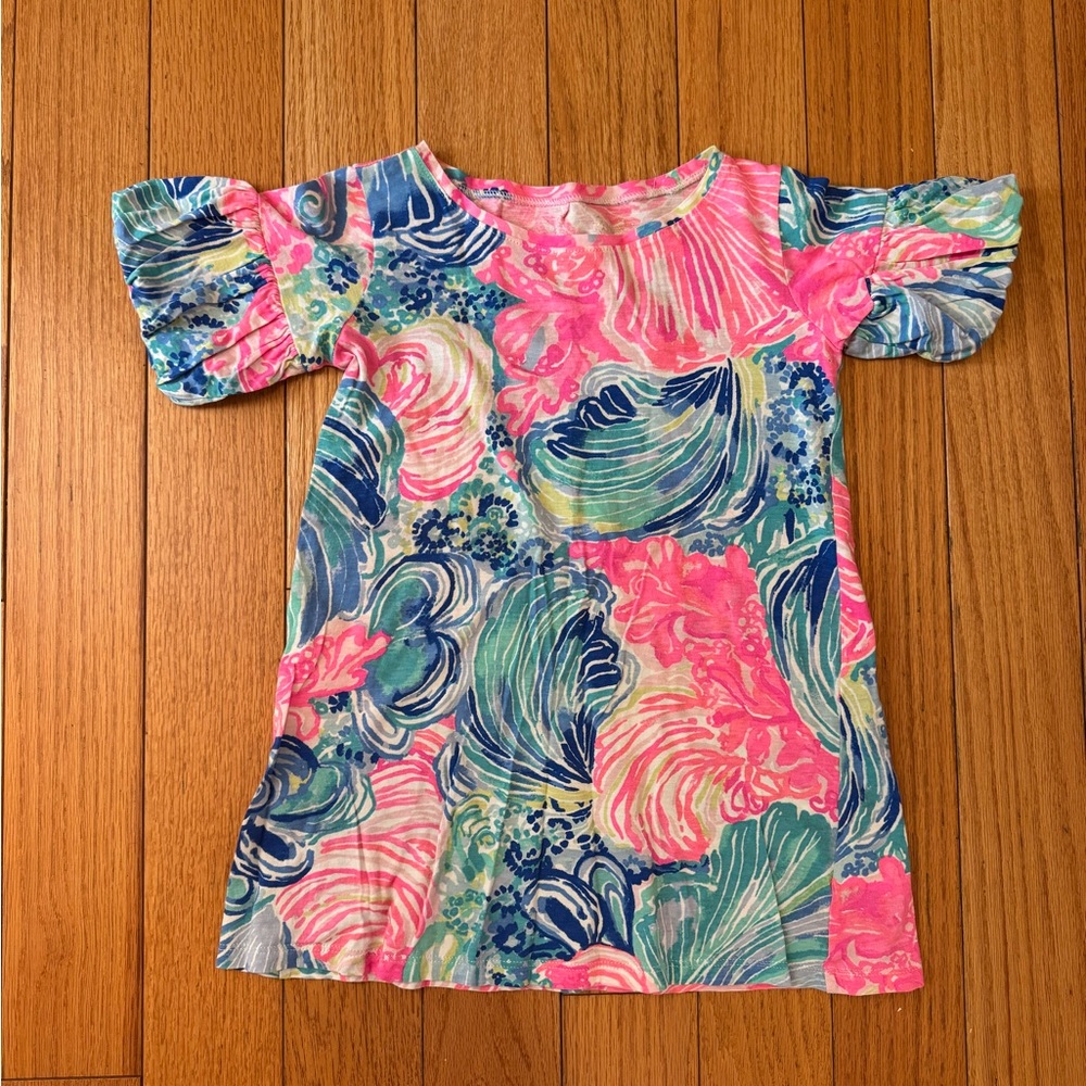 Lilly Pulitzer Elisabette Puff Sleeves Shirt Size Small